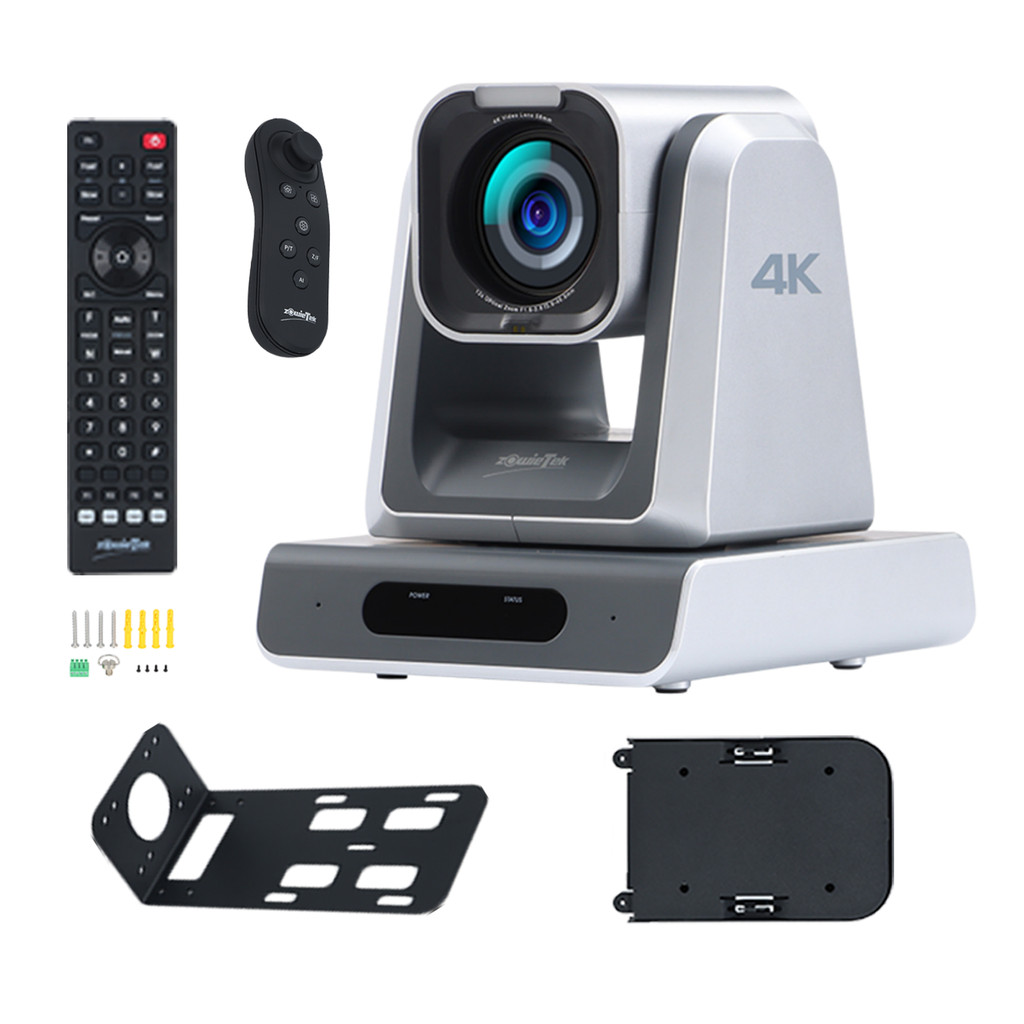 NDI 25X/18X/12X Optical Zoom, 4K SDI HDMI NDI|HX3 PTZ Camera, RTSP/RTMP(s)/SRT, PoE, Church&Conferen