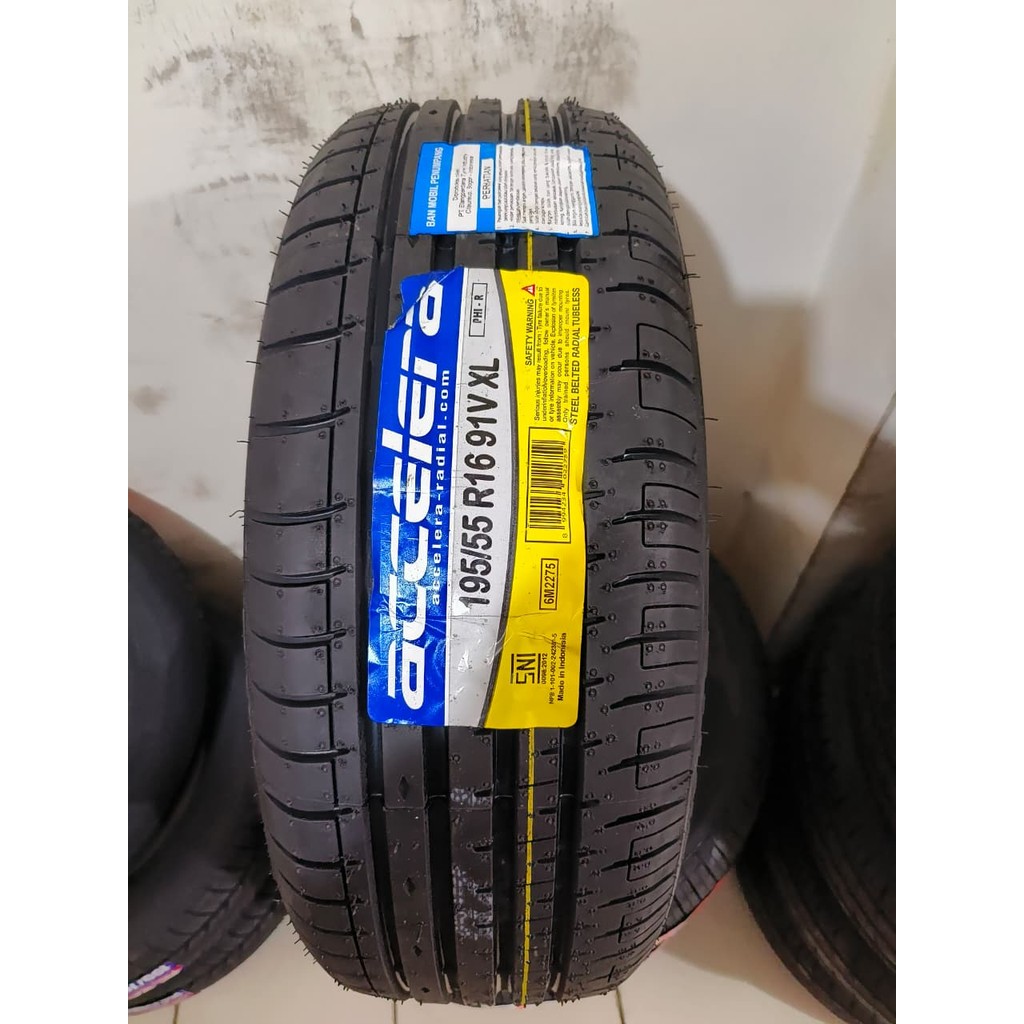 Ban Mobil ring 16 195/55 r16 Accelera PHI-R Sienta Livina Baleno Fiesta