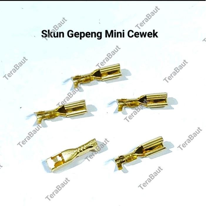 (Paket50) skun kabel mini cewek / skun mini female