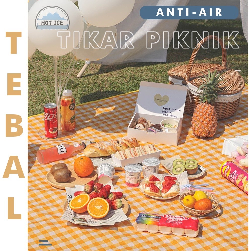 BoxMate Store TIKAR piknik TEBAL WATERPROOF alas piknik tikar piknik  outdoor