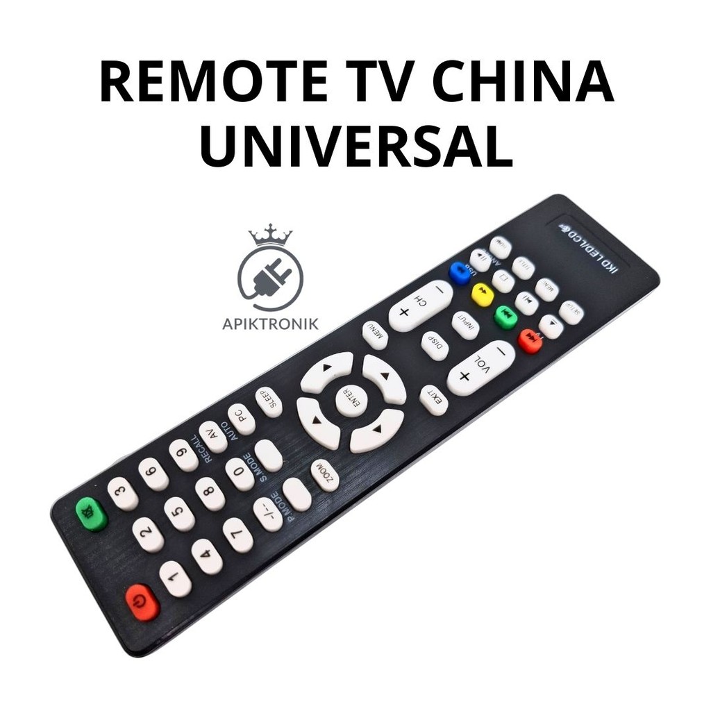 Remote TV China Universal – Untuk IKEDO AOYAMA FAWS JUCC NICO