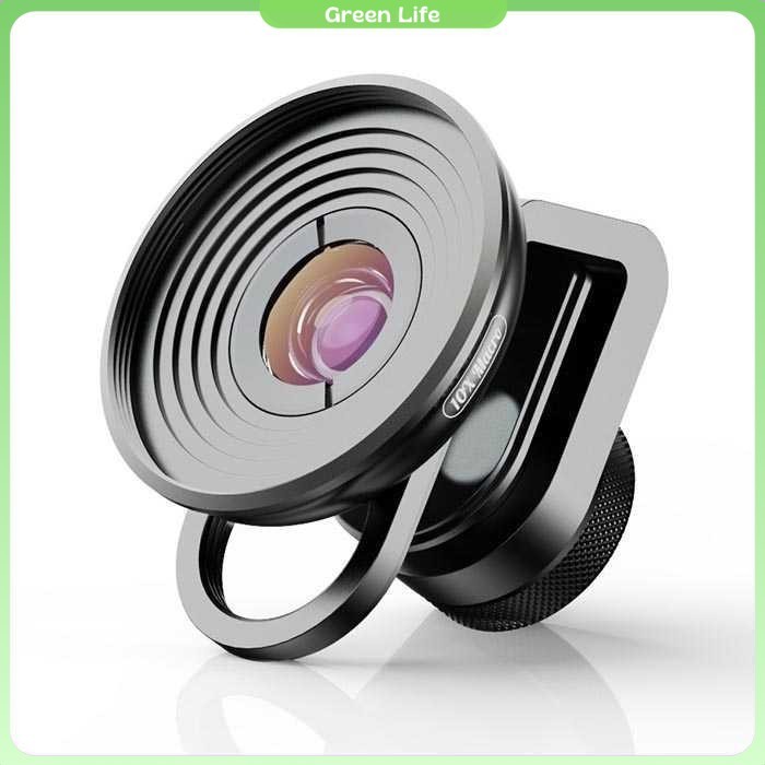 APEXEL Lensa Kamera Smartphone Universal Clip 10X Macro Lens - HD5M