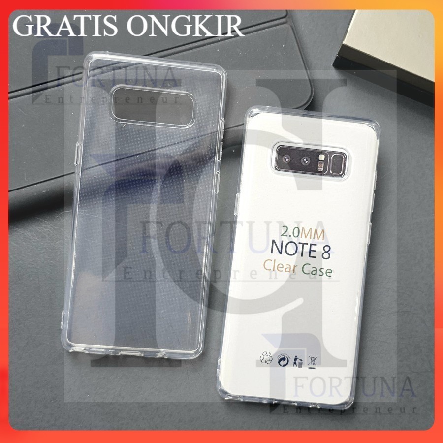 COD CASE SAMSUNG NOTE 8 - SOFTCASE CLEAR HD PREMIUM SAMSUNG NOTE 8