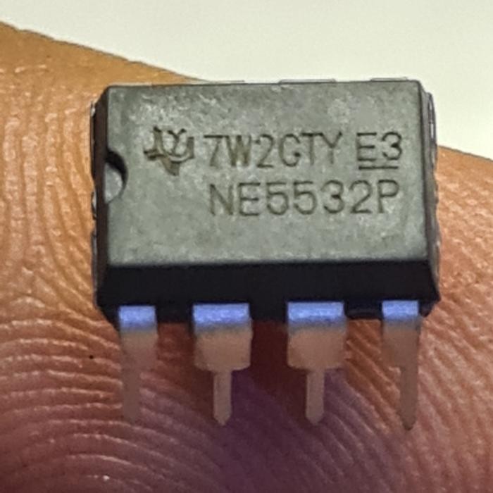 IC NE5532P DIP8 Dual Op-Amp PreAmp 5532 - Low Noise