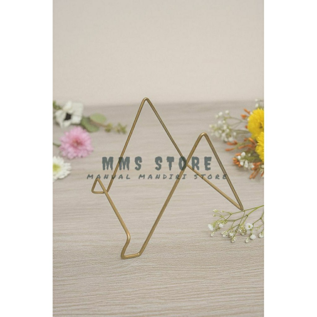 penyangga buku & tablet besi/stand holder termurah / stand book