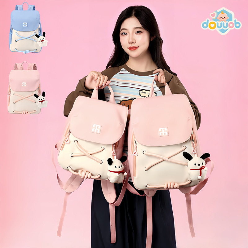 ZAHASHOP Tas Sekolah lucu Wanita/Tas Ransel Wanita/Ransel Wanita Korea/Tas Ransel Sekolah/Tas Ransel