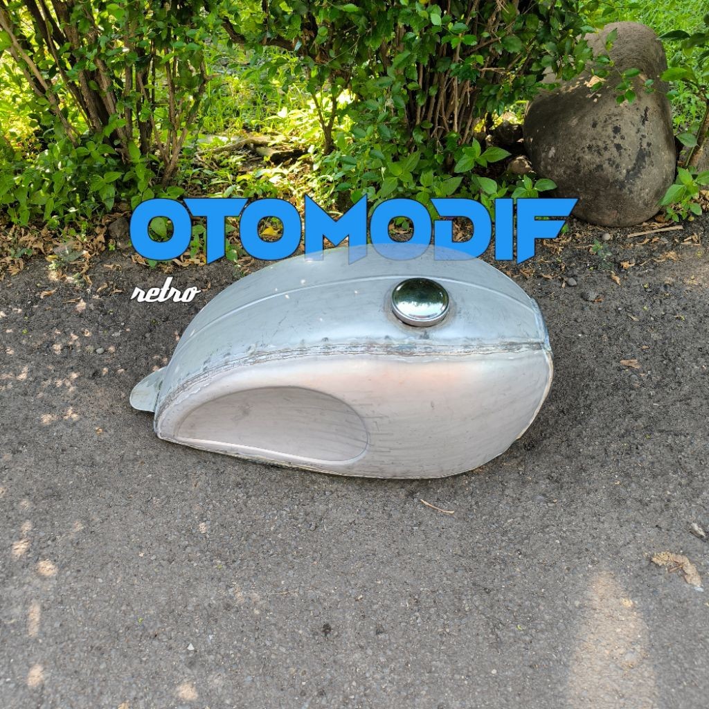Tangki Motor Custom British Classic Medium OR