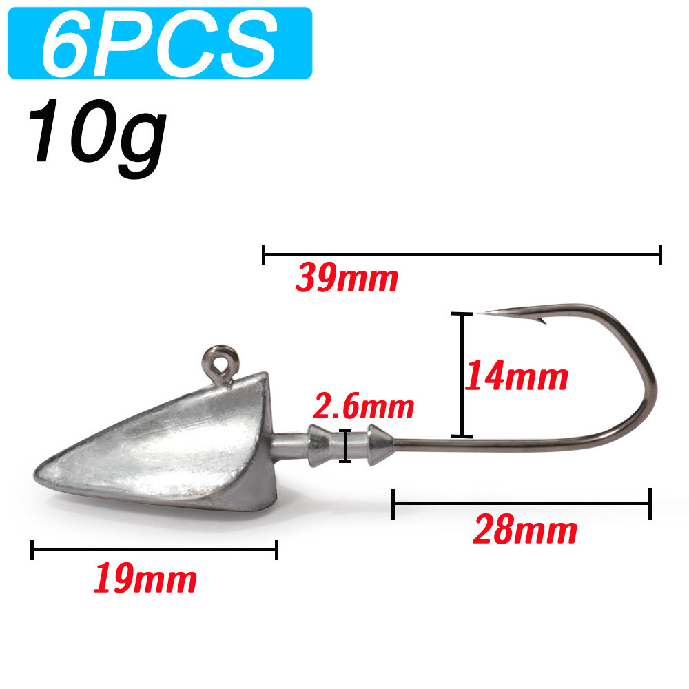 Metal Jig Head Hook 3.5g 10g 21g 35g Weight Crank Sharp Fishhook Gear Bullet Sinker Pesca for Soft L