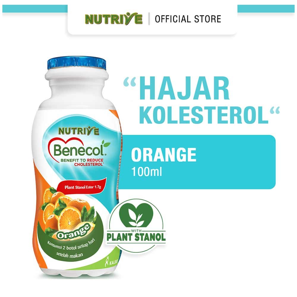 NUTRIVE MINUMAN BENECOL ORANGE 100mL