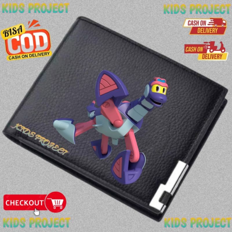 Dompet Lipat Anak Gogo Dino Karakter Pleo