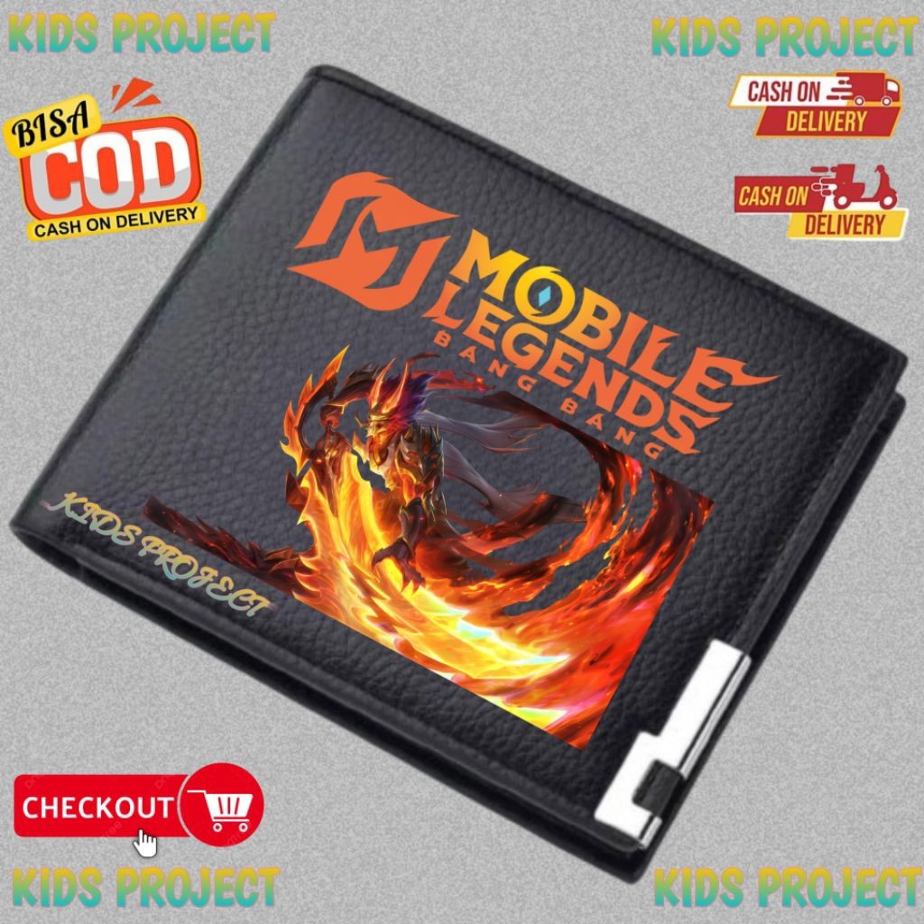 Dompet Anak Custom HANZO Soulfire Collector MOBILE LEGENDS X MLBB