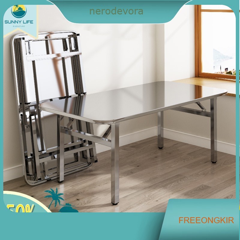 Meja Lipat Portable Meja Lipat Besi Meja Belajar Lipat Meja Lipat Jualan Meja Bar Dapur Lipat