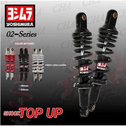 SHOCK SHOCKBREAKER YOSHIMURA TOP UP Z SERIES MODEL YSS 280MM 320MM 340MM UNIVERSAL Vega Karisma Jupi