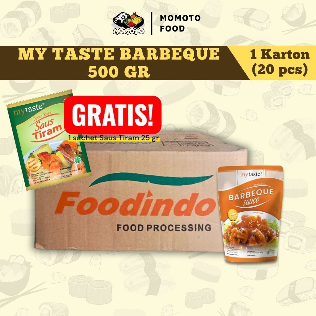 My Taste BBQ Barbeque Original 500 gram Grosir Dus