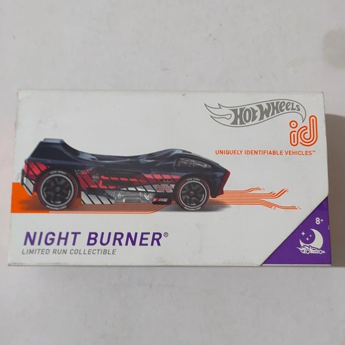 Hotwheels Hot Wheels Night Burner ID Spectraflame Black 2020 rare