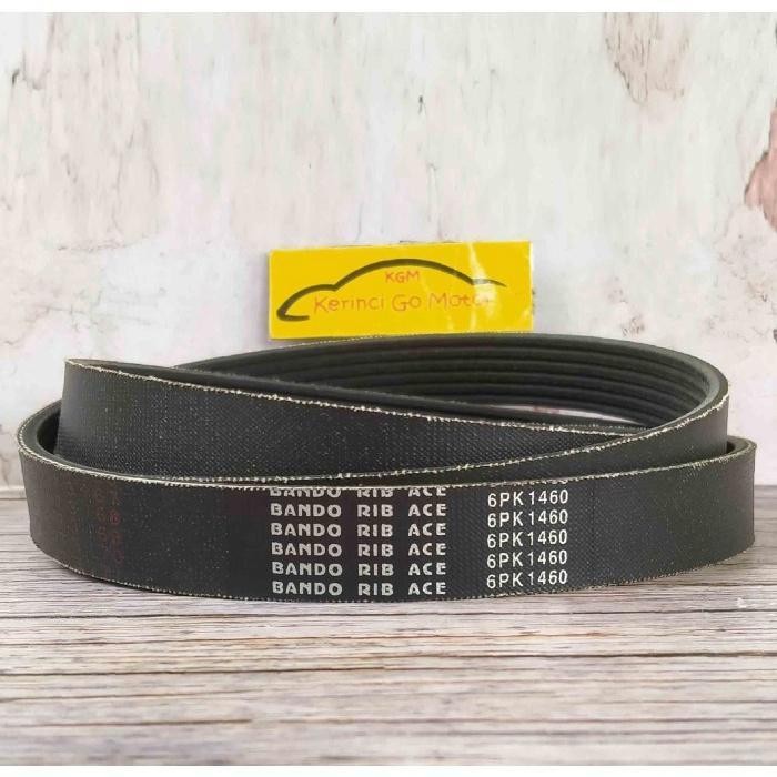 BANDO VAN BELT 6PK 1460 RIB BELT TALI KIPAS 6PK-1460 FAN BELT ALUR