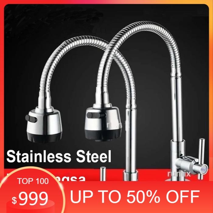 Temukan Kran Keran Air Angsa Fleksibel Tembok Sink Kuningan Piring Wastafel - Tembok Horiso