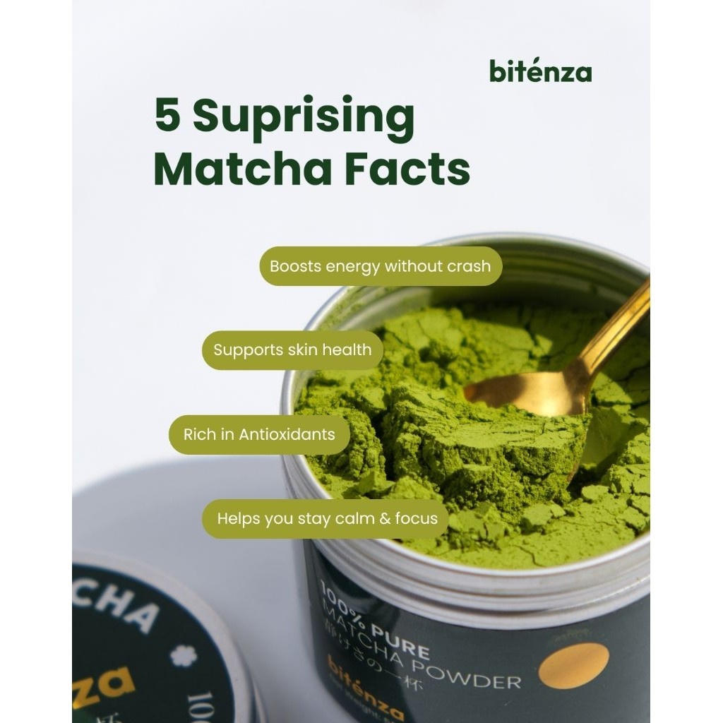 Bitenza - 100% Pure Matcha Japanese Pure Matcha REAL