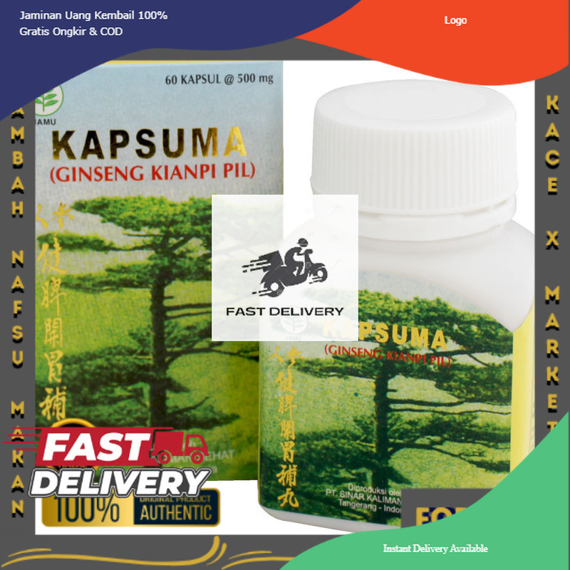 ))))))kianpi_store1(((((( Kapsuma Kianpi Pil Penggemuk Badan Wisdom ASLI Original - Ginseng Kianpi  