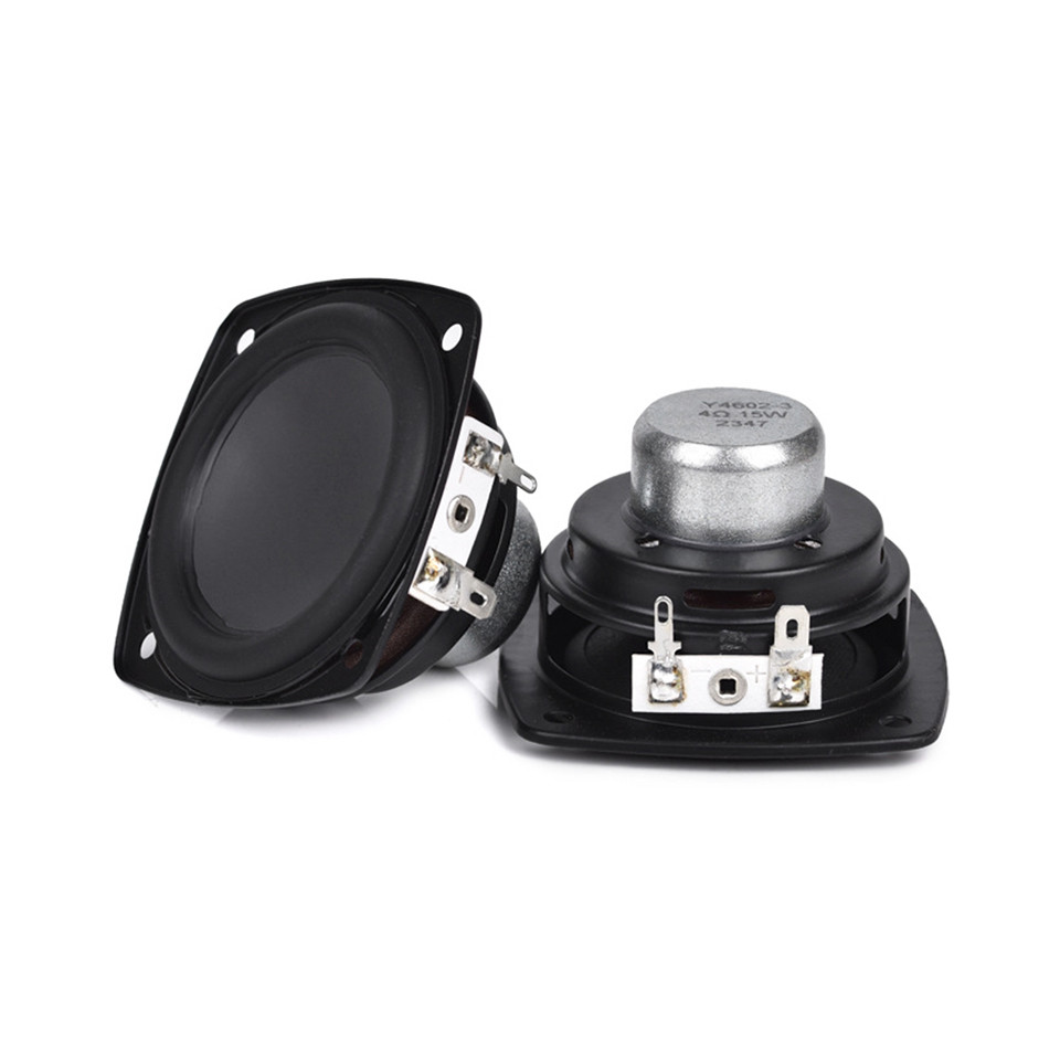 AIYIMA 2Pcs 2.75 Inch Portable Speaker 4 Ohm 15W Bluetooth Speakers Full Range Audio Speaker Neodymi