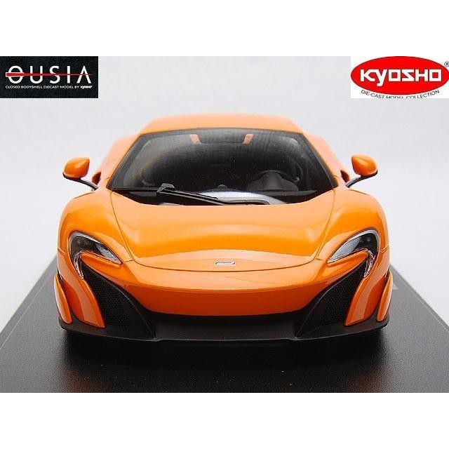 1/18 KYOSHO MCLAREN 675 LT 2015 ORANGE Diecast model