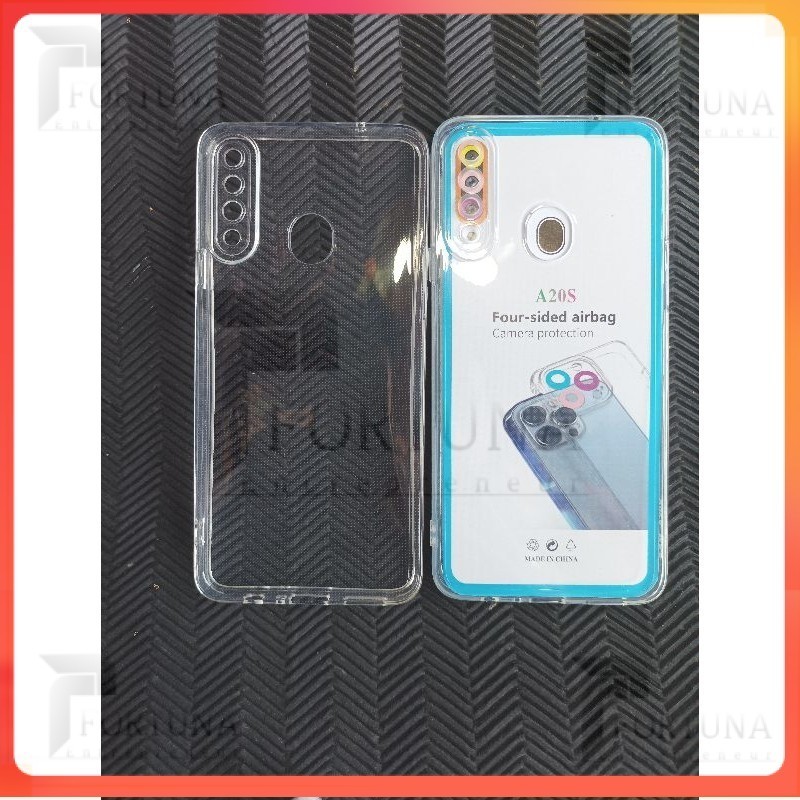 GROSIR COD casing Case softcase/Silikon Case bening transparan hp Samsung A20S Case bening clear air