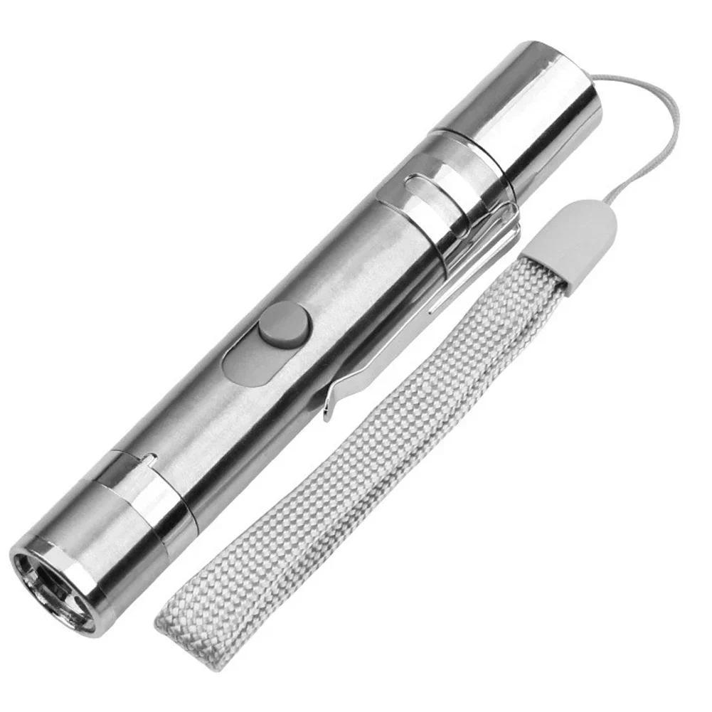 Cat Laser Toy USB Charging LED Light Pointer Rechargeable Torch UV Flashlight Pen 5 Patterns Laser P