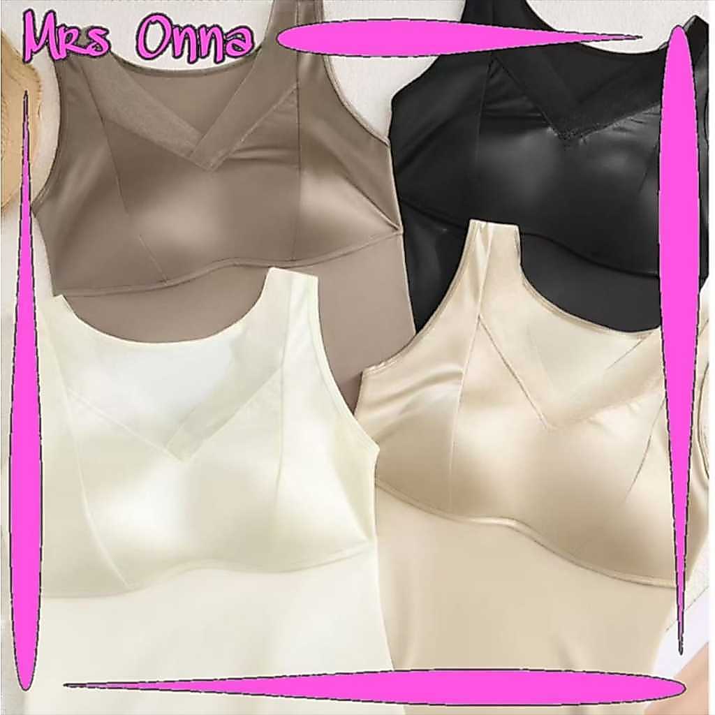 ONNA Bra Tanktop Wanita Seamless Singlet Cup Bra BRA109