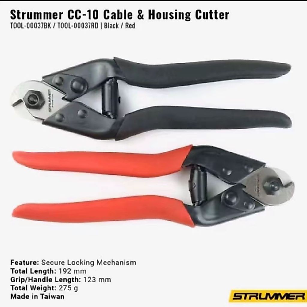 Pemotong Tang Kabel Rem Shifter Strummer CC-10 Tang Tool Cable Housing Cutter