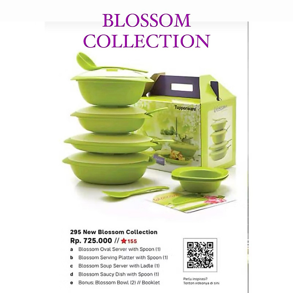 Tupperware Blossom Collection