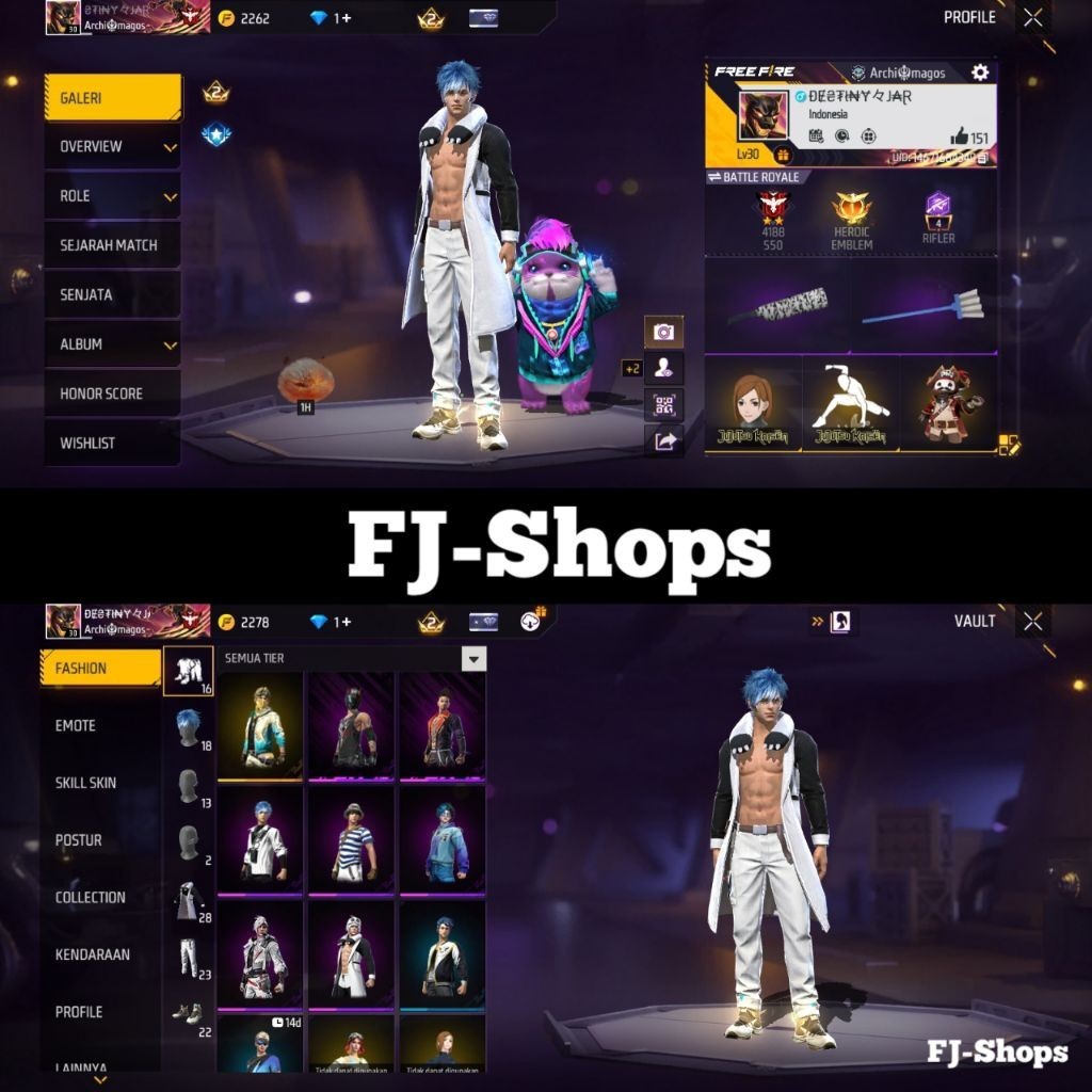 Akun FF Super Murah