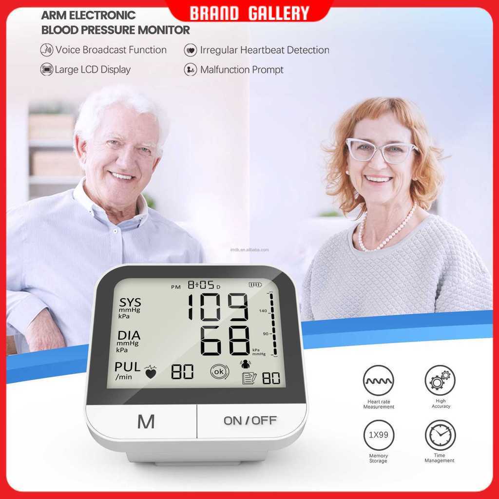 TaffOmicron Tensimeter Digital Pengukur Tekanan Darah English Voice - BMP-A7VL