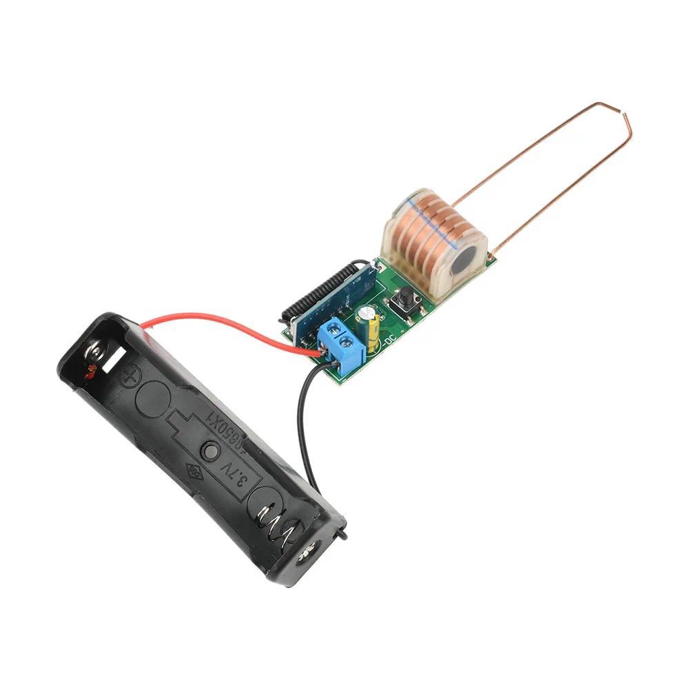 High Voltage Module DC 3.7V Remote Ignition Module Arc Igniter Booster Coil 12mm sarge 50m With Batt