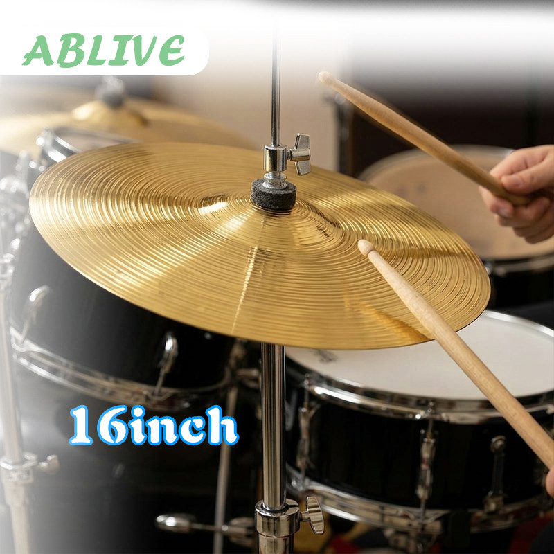 Harrier Rocket Crash Cymbal 16 Simbal Drum Berkualitas Tinggi