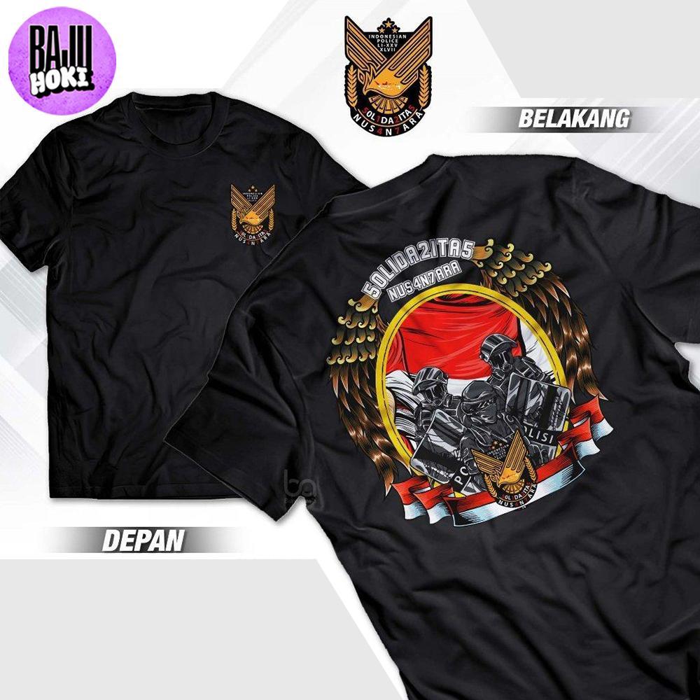 Kaos Solidaritas Nusantara Indonesian Police Tshirt Dinas Polisi Baju Distro