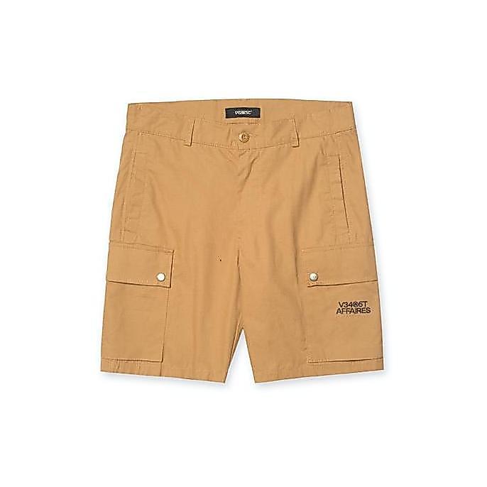 Vearst Affaires Short Cargo Pants Yoda Khaki - Celana Cargo Pendek