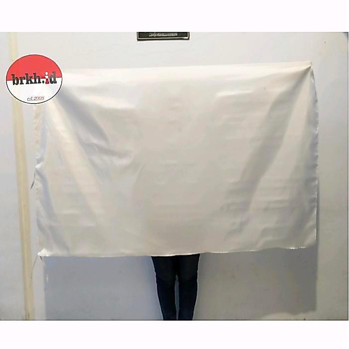 Bendera Polos Putih 100x150 Cm Spanduk Dekorasi Kain