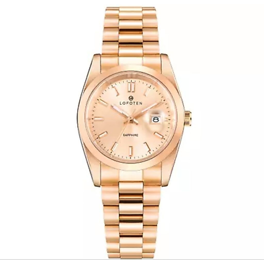 Jam Tangan Lofoten 8111 Full Rosegold Cewek