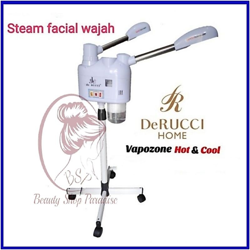 Uap muka panas dingin vapozone hot & cool alat facial uap wajah derucci