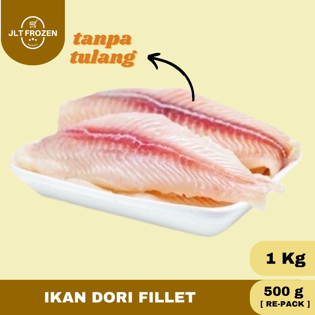 

Ikan Dori Fillet Frozen Dori Potong Tanpa Tulang [500gr/1kg]