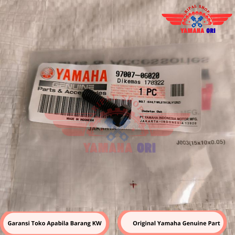 BAUT PEDAL PERSENELING PERSENELENG ATAU BAUT OPERAN GIGI RX KING RXZ RXS RX SPESIAL YT115 ASLI ORI O