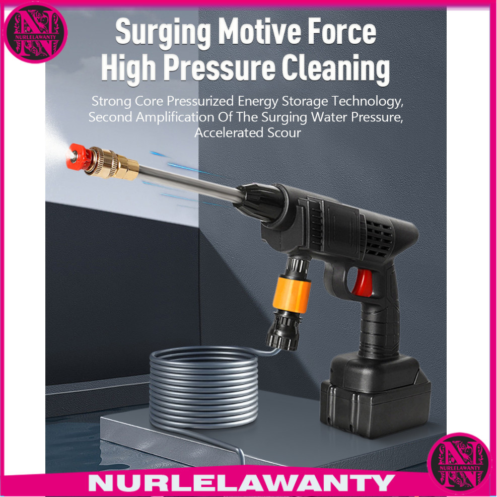 

- SONGXIA Semprotan Air Cuci Mobil Spray Gun Fan Nozzle High Pressure - YH24 -