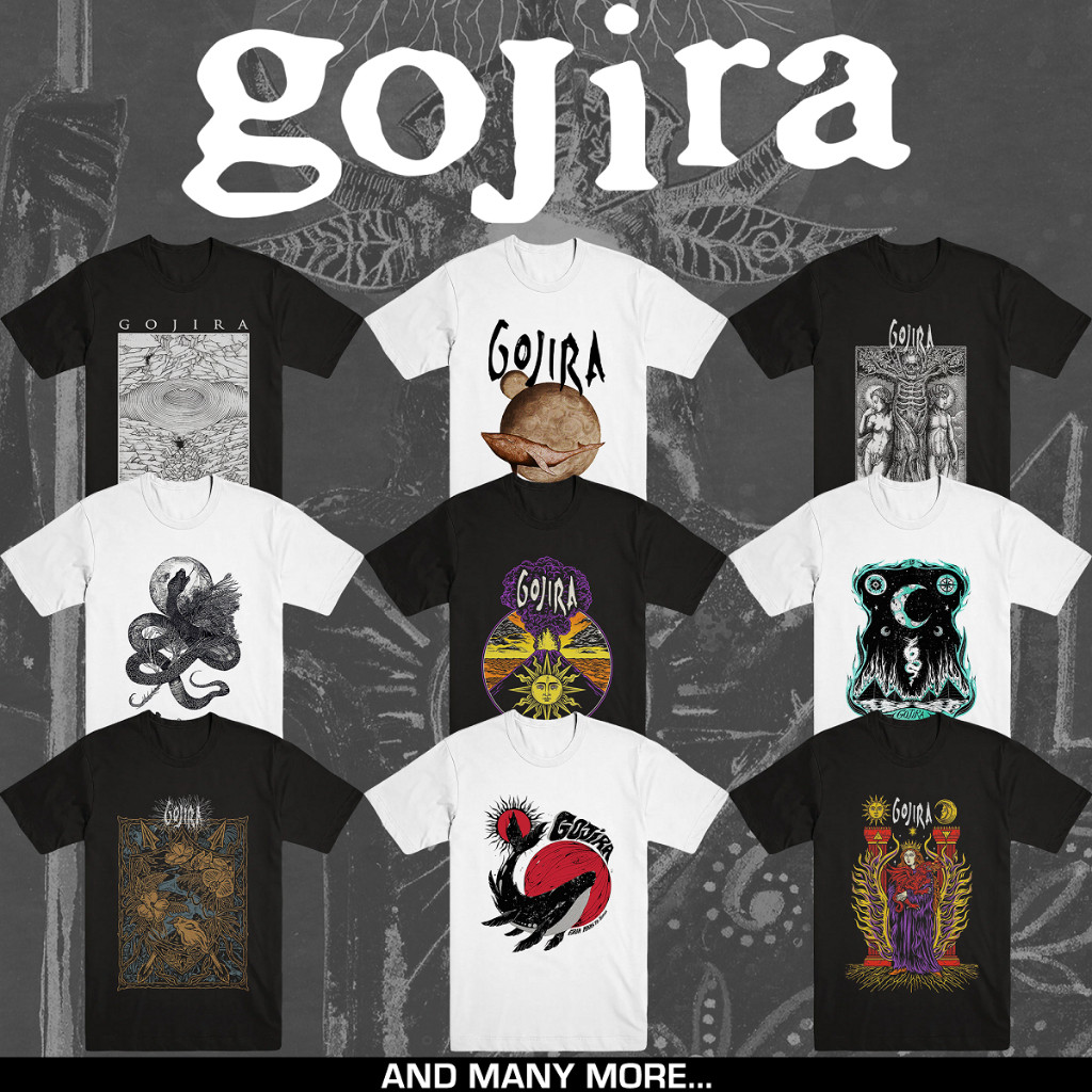 Gojira | T-Shirt Band | Groove Metal | Merchandise