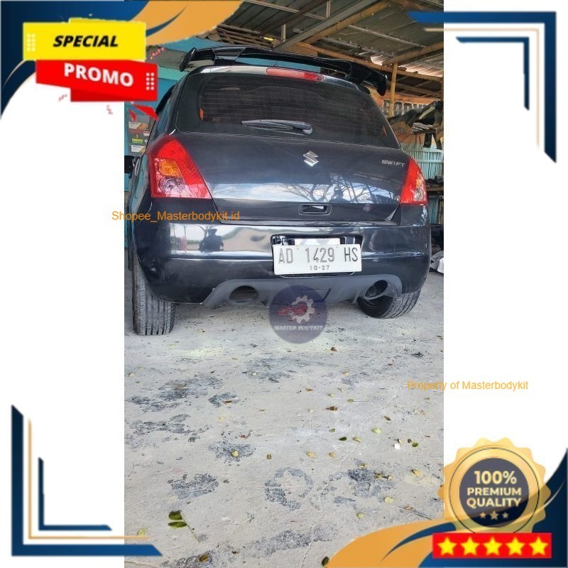 Bodykit Diffuser Suzuki Swift St 2006-2012 old difuser Swift Master Bodykit