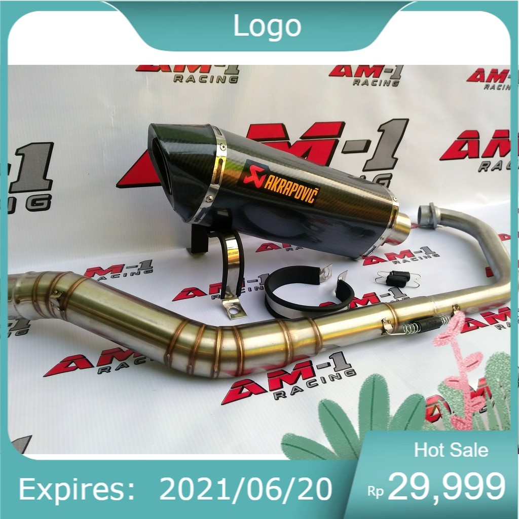 Akrapovic Layang Evo Carbon Gsx R 150 Gsx150 Gsxr 150 Gsx 50r Gsx150r full system