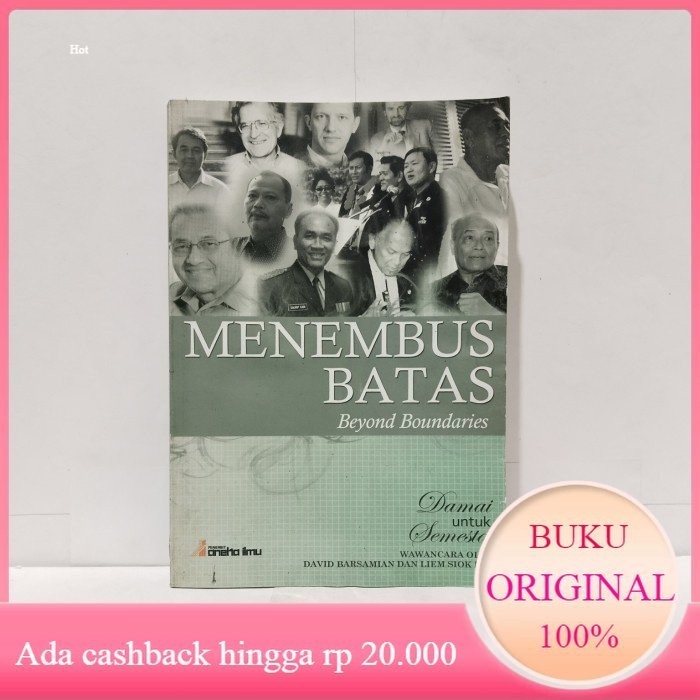 Buku MENEMBUS BATAS Beyond Boundaries Original Bekas