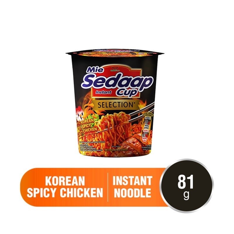 

Sedaap Cup Korean Spicy Chicken 81 gr