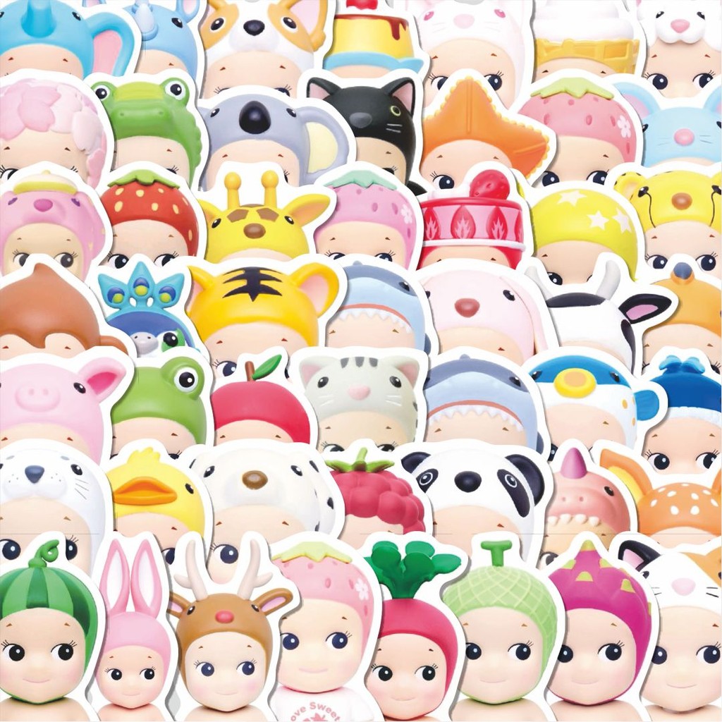 

Stiker Cutting Pack Stiker Kartun Sonny Isi 100Pcs Series Aesthetic Lucu Keren Untuk Koper Bahan Vynil