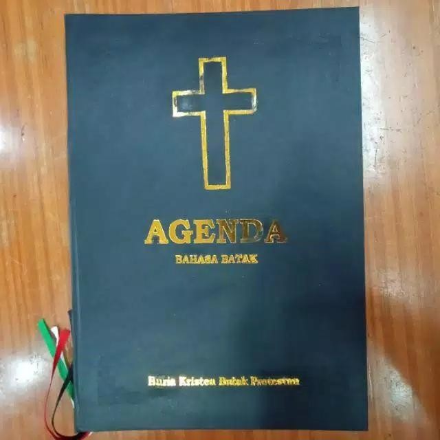 Buku Agenda Bahasa Batak Dan Indonesia HKBP - B. Batak