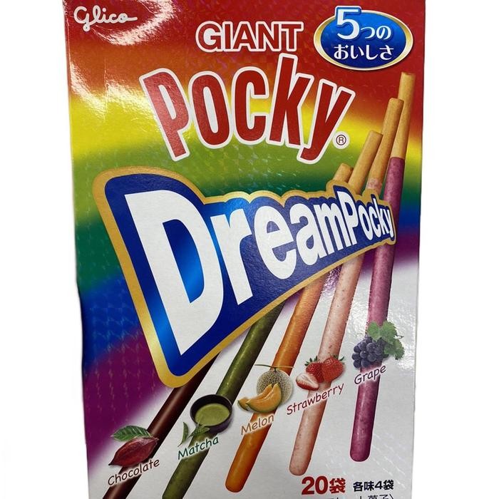 

Glico Pocky dream giant mix box 20 counts/pcs